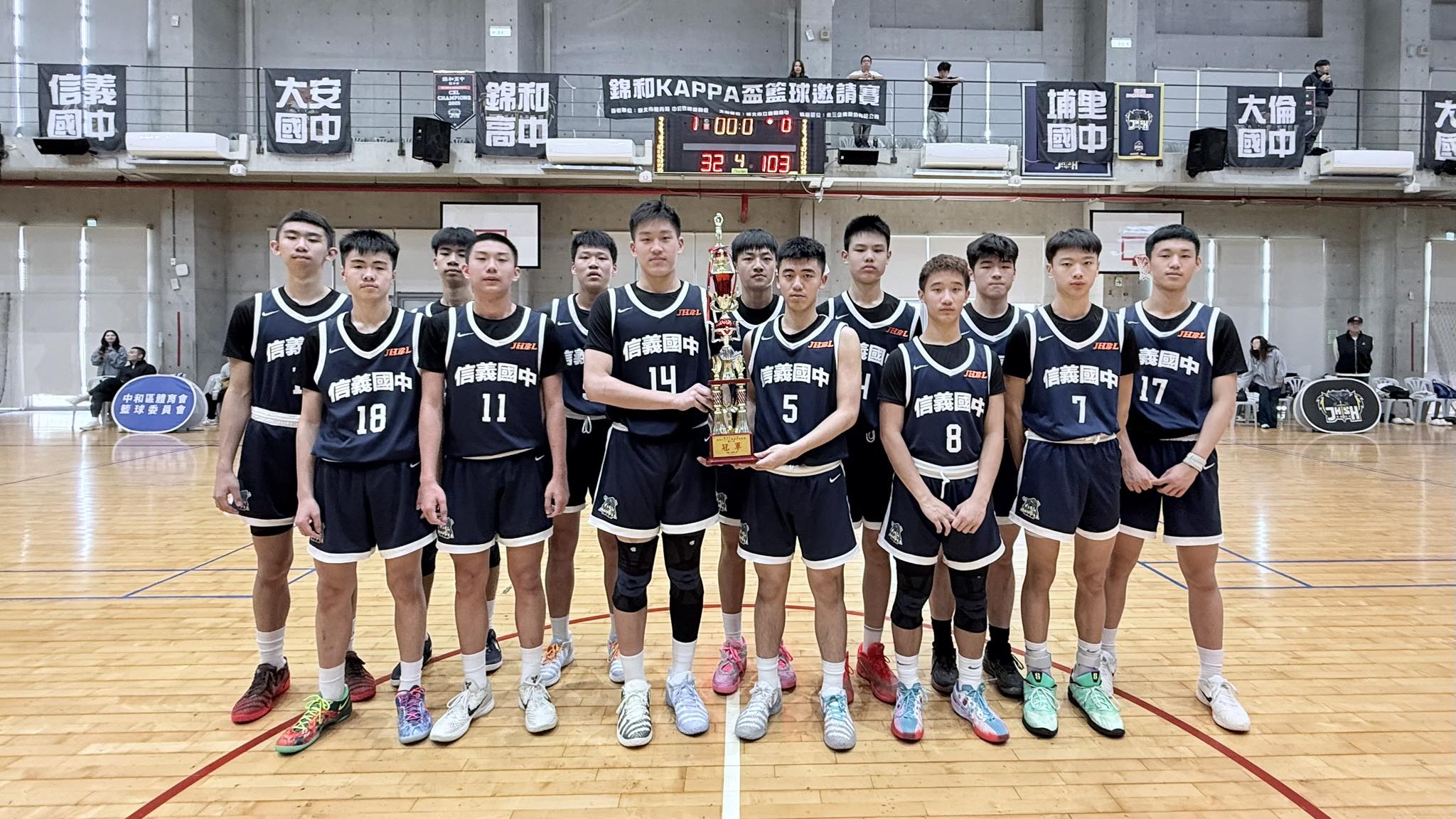 新北市115年錦和 KAPPA盃籃球邀請賽冠軍
